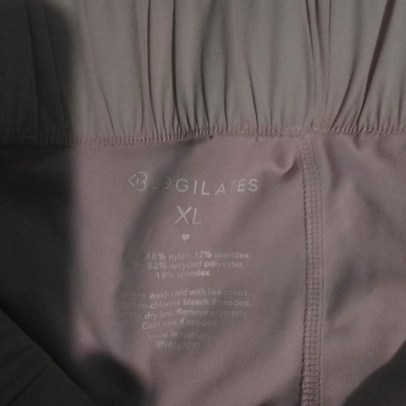 Blogilates Popflex Target Plus Size Pink Ruffle Short XL - Picture 5 of 5